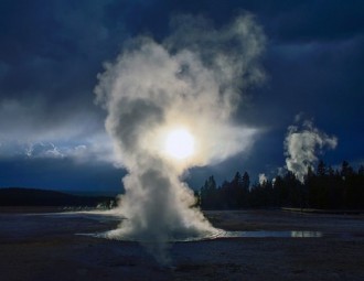 Geothermal geyser