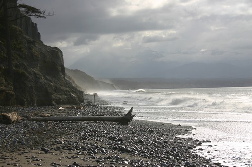 listen to Walking on the beach at Dungeness National Wildlife Refuge