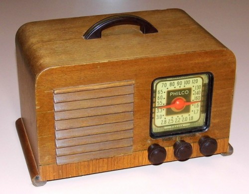 listen to Interview with Gordon Doig on the subject of weather forecasting and listening to boxing on the radio